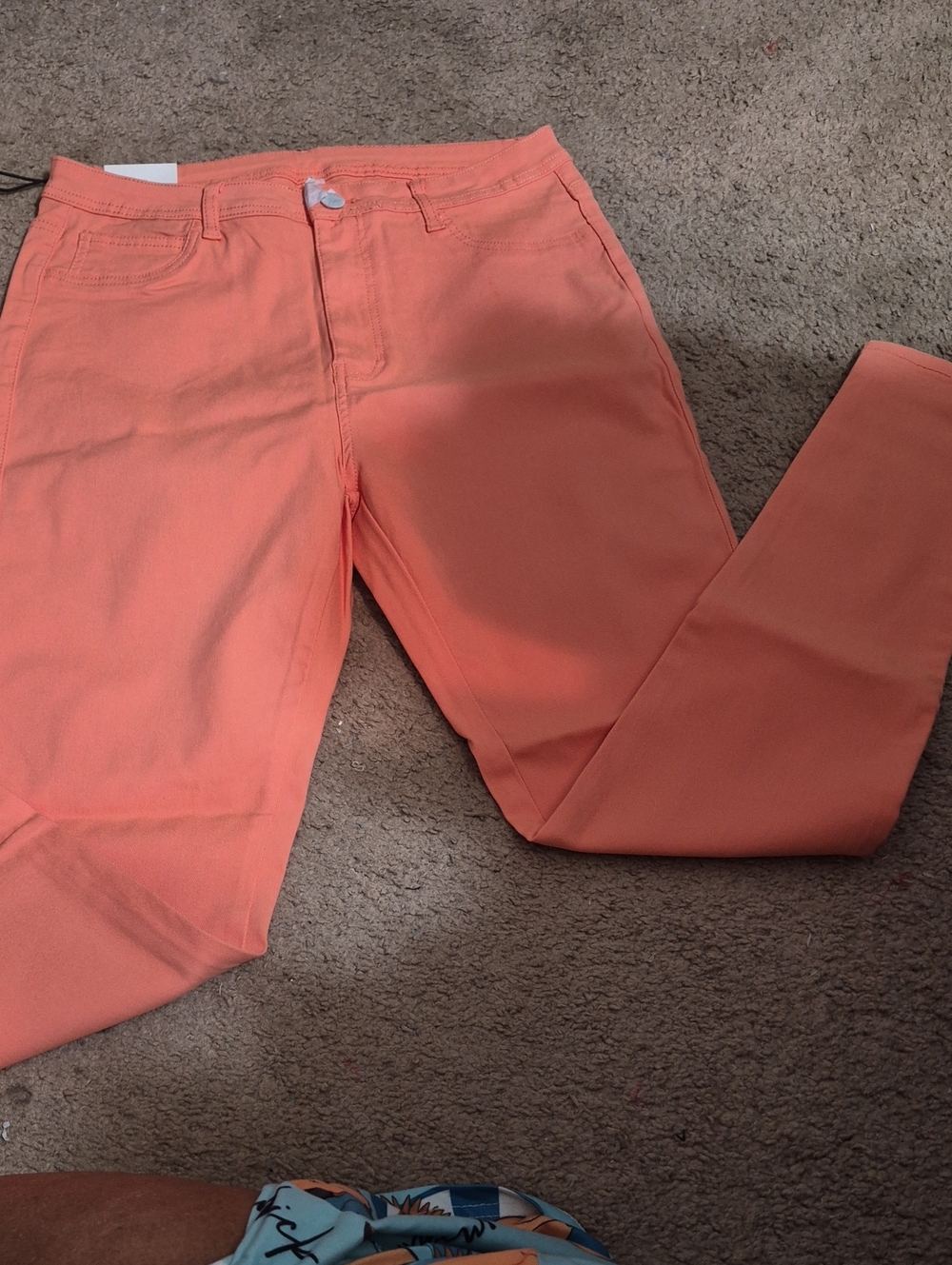 YMI Hyperstretch Coral Skinny Pants